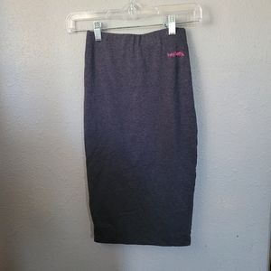 Hey Betty I Gray Bodycon Pencil Skirt